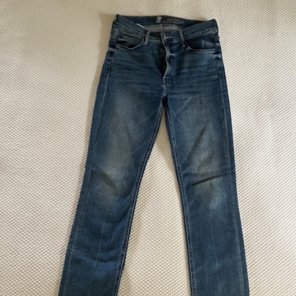 Mother denim The mid rise Dazzler ankle: we the animals